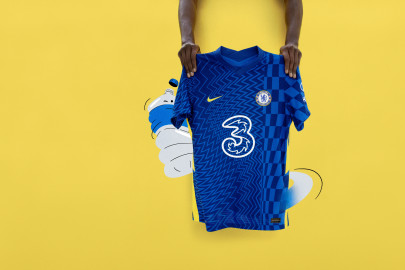 Nova camisola psicadélica do Chelsea FC para a temporada 21/22